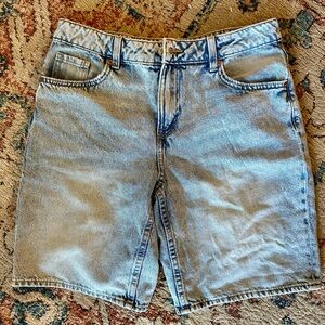 H&M Light Blue Denim Shorts Jorts